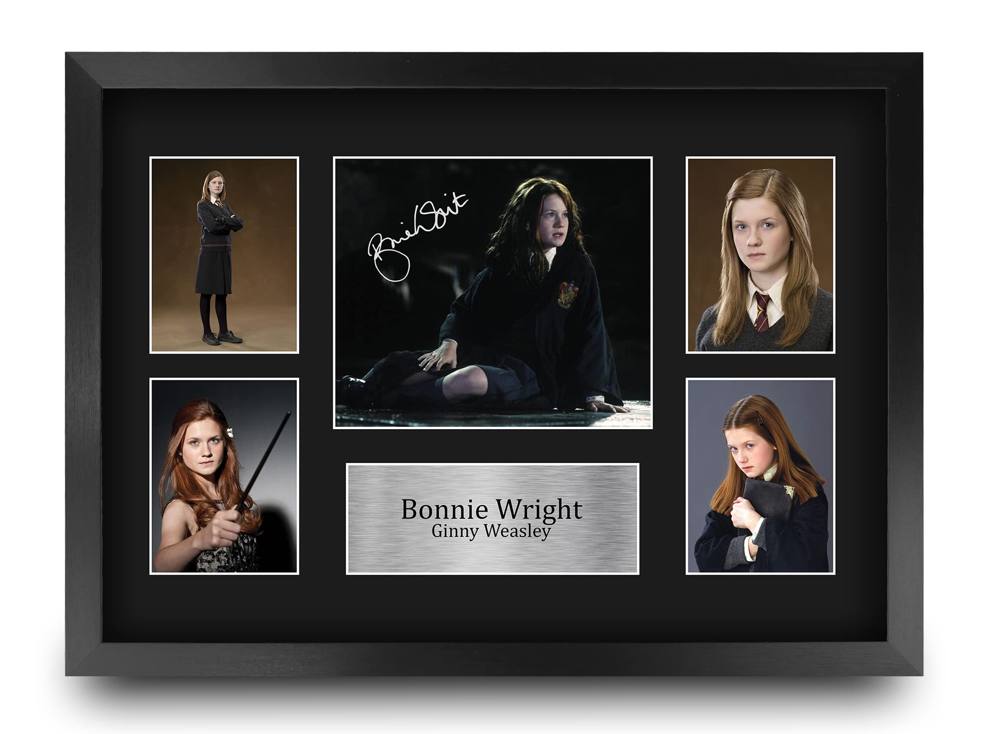 ハリーポッター Bonnie Wright 直筆 サイン 入り 写真